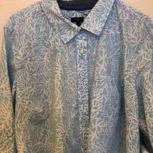 TALBOTS SEAA CORAL BLOUSE